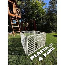Petpretty Plastik Bahçe Çiti 4 Panel 90*60CM