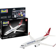 Uravas Store 63772 Revell - Turkish Airlines Boeing 737-800 1:144 Maket Kiti