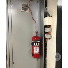 FM200 Pano Içi Otomatik Gazlı Söndürme Sistemi 6 kg