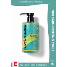 Naturajel 500 ml Sıvı Sabun Peeling Etkili Vitamin Topçuklu Tüm Ciltler İçin Canlandırıcı