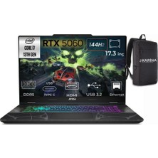MSI Msı Msı Cyborg 17 Intel Core I7 13620H B13WFKG-091XTR-K16 96GB 4tb RTX5060 Freedos 17.3" Fhd 144Hz Taşınabilir Bilgisayar & B13WFKG091XTRK16