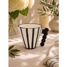 Onedekor Tekli Porselen Wilder Black Kupa 295 ml