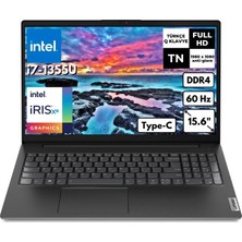 Lenovo V15 G4 Iru I7-1355U 24 GB 512 GB SSD Iris Xe Graphics 15.6'' Fhd Windows 11 Pro Notebook 83A100HXTRAT52