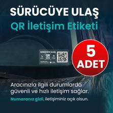 Hayat Kartım Sürücüye Ulaş Qr Kodlu Araç Cam Etiketi – Numara Göstermeden Iletişim