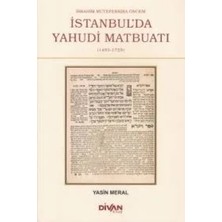 Aydogan's Ady Ibrahim Müteferrika Öncesi Istanbul'da Yahudi Maybuatı