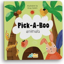Neobebek Pick-A-Boo - Animals (Ingilizce Döndür-Seç Hareketli Kitap)