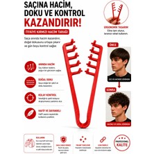 OGNAMI3D 3D Baskı Geniş Dişli Saç Şekillendirme Tarağı Ergonomik Tarak