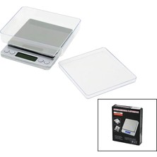 Aydogan's Dy Superıor Mını I-2000 3000GR/0.1GR MİNİ=10.5X13CM Hassas Tartı - Terazi Şeffaf Pls.kapak Pill