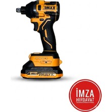 Dmax Dmx 3011 20V 2.0 Ah Akülü Darbeli̇ Vi̇da Somun Bl mt 220NM