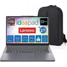 Lenovo Ideapad Slim 3 14ARP10 Amd Ryzen 7 170 32GB Ddr5 2tb SSD Radeon™ 680M 14" Wuxga IPS 300NITS Windows 11 Home Taşınabilir Bilgisayar 83K6006JTR + Snertech Çanta