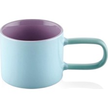 Onedekor Rainbow Porselen Kupa Mavi 270 ml