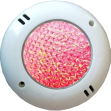 Mini Havuz Sıva Üstü LED Aydınlatma Ampülü Lamba Kırmızı A-1209 8W 12V IP68