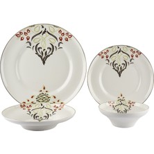 Mikasa Moor  24 Parça 6 Kişilik Aura Glasswork Yemek Takımı