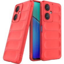 Uravas Store Vivo Y27 Kılıf Optimum Silikon - Kırmızı