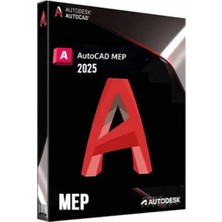 Autodesk AutoCAD Mep 2025 (Windows) - 1 Pc 3 Yıl Serial Kod Full Sürüm