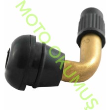 Okumus Motorcycle Spare Parts Accessories Motosiklet Eğri Sibop Lastik Valfi Eğik Hava Sibobu