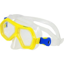 Speedo Dual Lenses Çocuk Sarı Şnorkel Seti