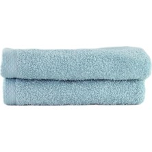AyrStore Inorien 2'li Organik Pamuk El Havlusu (30X50 Cm) (Aqua Mavi)