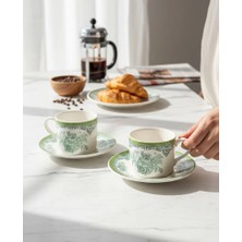 Carmen Soft 2 Kişilik Double Verdantia Kahve Fincanı