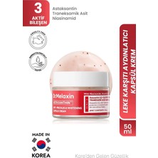 Dr.melaxin Leke Karşıtı Kapsül Krem – Astaxanthin Içerikli, Cilt Tonu Eşitleyici Aydınlatıcı Bakım 50ML