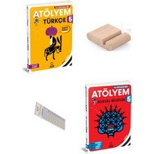 Arı Yayıncılık 5.sınıf Sosyal Bilgiler Türkçe Atölyem 2027 Maarif Model +Telefon Tutucu +Çözüm Ayracı
