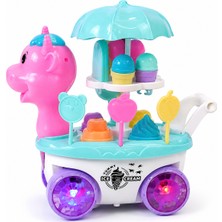 Duman Unicorn Dondurma Arabası – Işıklı ve Sesli
