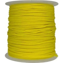 Mg Ropes Paraşüt Ip, Bileklik, Tesbih ve Hobi Ipi 0.8 mm 100 Metre Makara Sarı