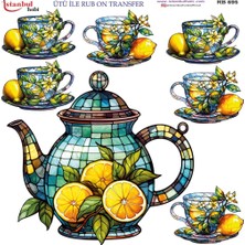 İstanbul Hobi Ütü ile Rub On Transfer Kağıdı 30X30CM RB-695