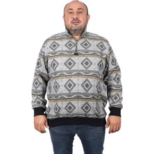 Moc Grande Mocgrande Sweatshirt Oduncu Polo Yaka Fermuarlı 22220 Hakı