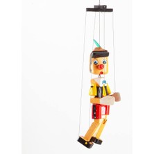 AyrStore Ahşap Pinokyo Kukla 45 cm