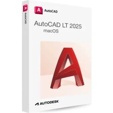 Autodesk AutoCAD LT 2025 (Mac) - 1 Mac 1 Yıl Dijital Kod