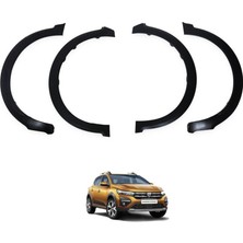 AyrStore Ferrous Autoaccessories Dacia Sandero Çamurluk Koruma Dodik Seti 4 Parça 2021 ve Üstü