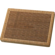 AyrStore Zwilling Accessories Bambu Kesme Tahtası Büyük Boy, Bambu Ahşap, Ahşap