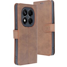 Uravas Store Xiaomi Redmi Note 14 4g Kılıf Trend S Plus Kapaklı Kılıf - Taba