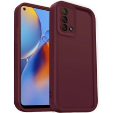 Uravas Store Oppo A74 4g Kılıf Viera Silikon - Bordo