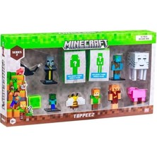 Budi Minecraft 3D Toppeez 12LI Deluxe Figür Seti Seri-2