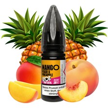 Crystalize RIOT - Pineapple Ice 10ML / 20MG Salt Aroma – Ananas, Meyve ve Buz Aromalı