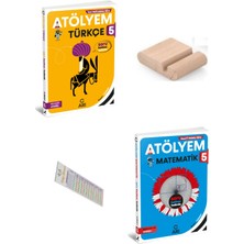 Arı Yayıncılık 5.sınıf Matematik Türkçe Atölyem 2027 Maarif Model +Telefon Tutucu +Çözüm Ayracı