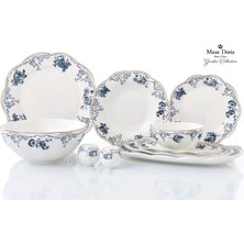 Onedekor 58 Parça 12 Kişilik Garden Collection Modra Porselen Yemek Takımı