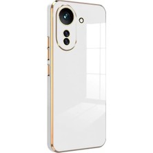 Uravas Store Xiaomi Redmi 13C Kılıf Volet Silikon - Beyaz