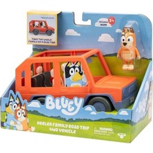 Budi Bluey 4x4 Büyük Araç ve Chilli Figür Set