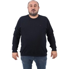 Moc Grande Mocgrande Gipeli Sweat  Bisiklet Yaka Wreath 22713 Lacıvert