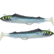 AyrStore Jlc Real Fish Combo 10 gr Kafa + 80MM Vücut 2'li Paket #1 Caballa