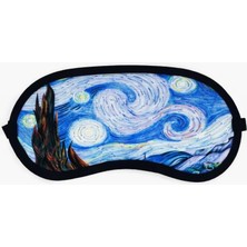 AyrStore Giftmoda Van Gogh Yıldızlı Gece Tasarımlı Uyku Bandı