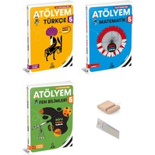 Arı Yayıncılık 5.sınıf Türkçe Matematik Fen Bilgisi Atölyem 2027 Maarif Model +Telefon Tutucu +Çözüm Ayracı