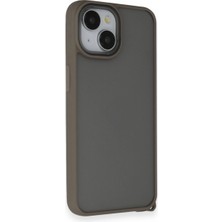Uravas Store Iphone 14 Kılıf Elegant Kapak - Titan Gri