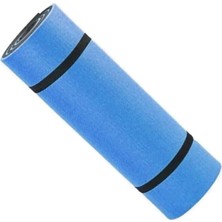 Ckspor 10 mm Çift Taraflı Pilates Yoga Minderi Spor Pilates Egzersiz Matı Mavi-Siyah Mavi-Siyah