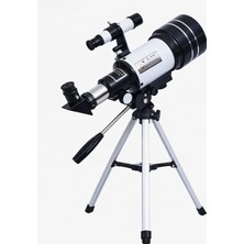 AyrStore Profesyonel Astronomik Monoküler Teleskop, Ay ve Yıldız Gözlemi, Güçlü Optik, Tripodlu Set, E