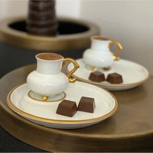 Onedekor 6'lı Şah Kahve Fincanı