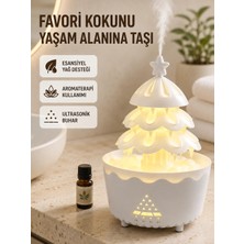 MiraLive 250 ml Şans Ağacı Hava Nemlendirici Çok Renkli Işıklı Aroma Cihazı